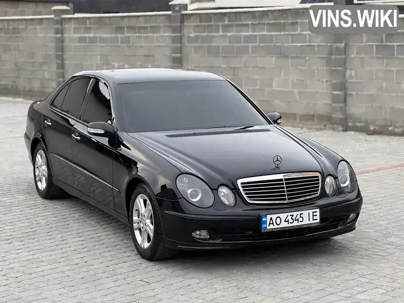 Седан Mercedes-Benz E-Class 2005 2.2 л. Автомат обл. Закарпатська, Ужгород - Фото 1/21