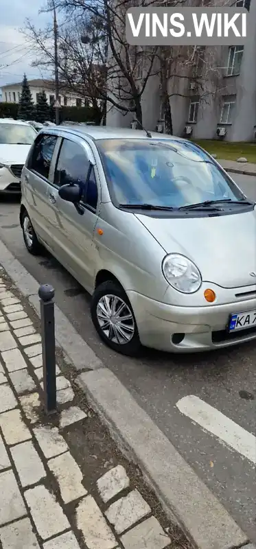 Хетчбек Daewoo Matiz 2006 0.8 л. Автомат обл. Київська, Київ - Фото 1/21