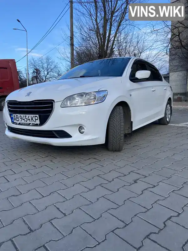 VF3DDHMZ6GJ704667 Peugeot 301 2016 Седан 1.2 л. Фото 1