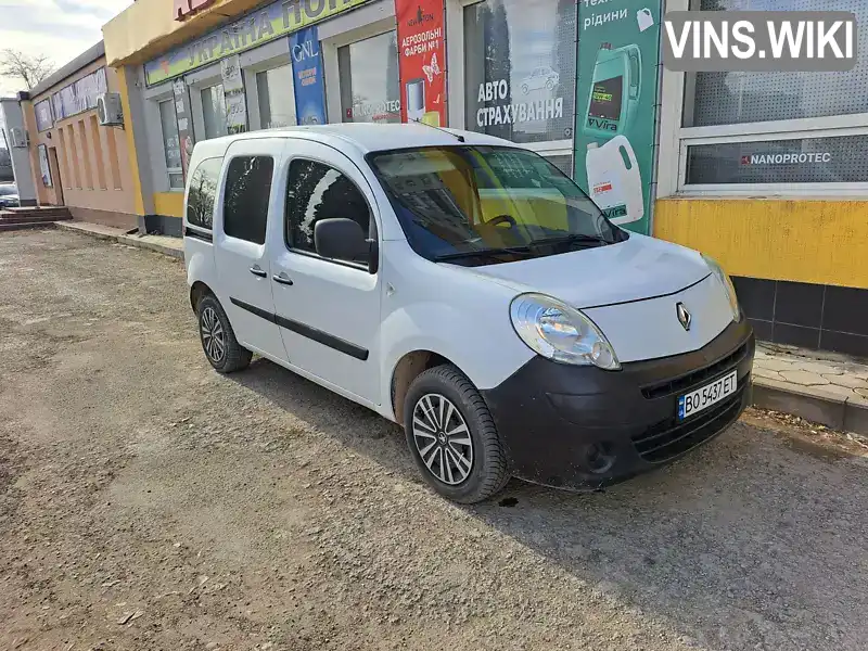 Мінівен Renault Kangoo 2010 1.6 л. Ручна / Механіка обл. Хмельницька, Кам'янець-Подільський - Фото 1/21