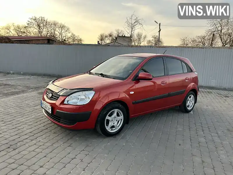 KNEDE241376236056 Kia Rio 2007 Хетчбек 1.4 л. Фото 2