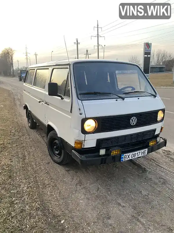 WV2ZZZ25ZLH011210 Volkswagen Transporter 1990 Мінівен 1.59 л. Фото 2