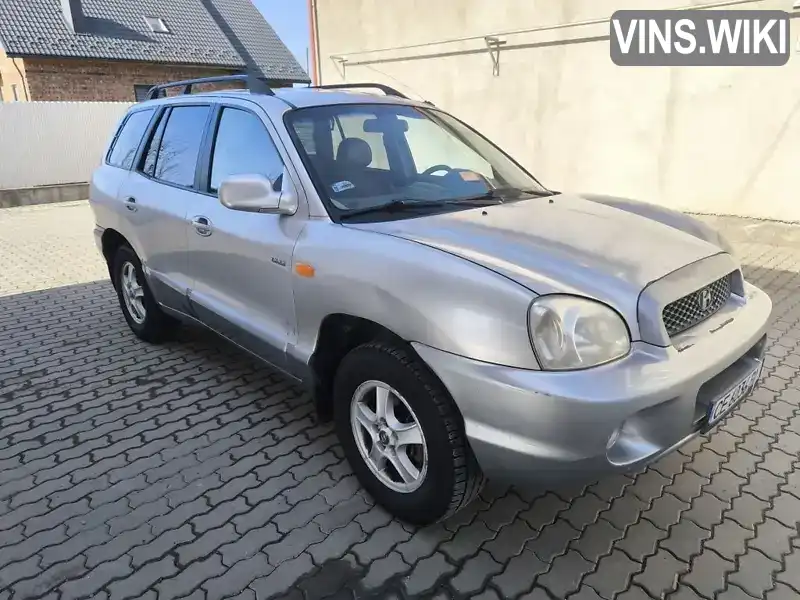 Позашляховик / Кросовер Hyundai Santa FE 2003 2 л. Ручна / Механіка обл. Івано-Франківська, Коломия - Фото 1/9