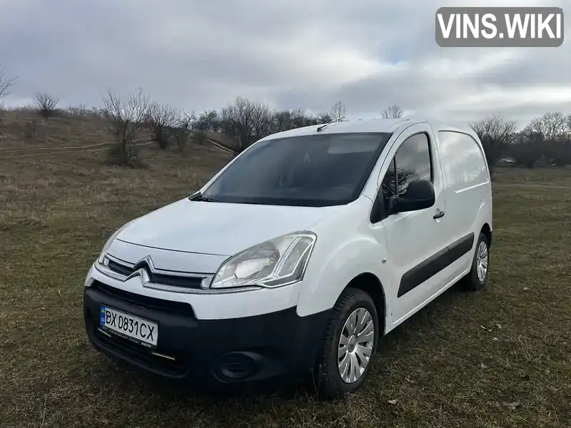 Фургон Citroen Berlingo 2013 1.6 л. Ручная / Механика обл. Хмельницкая, Хмельницкий - Фото 1/10