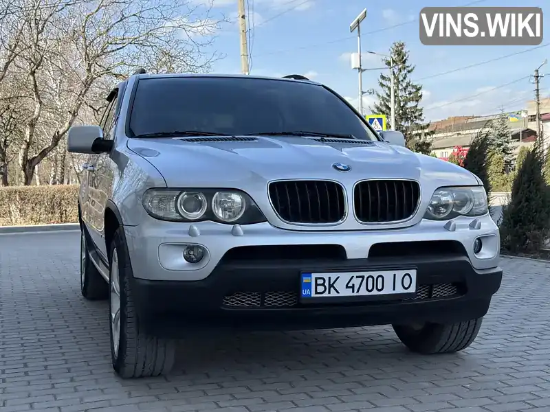 Позашляховик / Кросовер BMW X5 2004 3 л. Автомат обл. Рівненська, Рівне - Фото 1/21