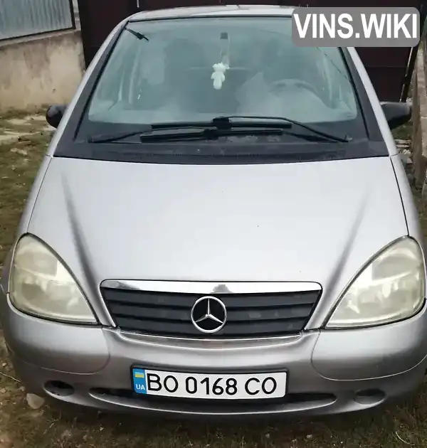 Хетчбек Mercedes-Benz A-Class 2000 1.69 л. Типтронік обл. Тернопільська, Теребовля - Фото 1/6