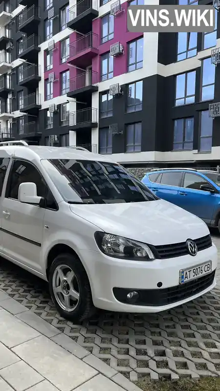 Минивэн Volkswagen Caddy 2011 1.6 л. Ручная / Механика обл. Ивано-Франковская, Ивано-Франковск - Фото 1/20