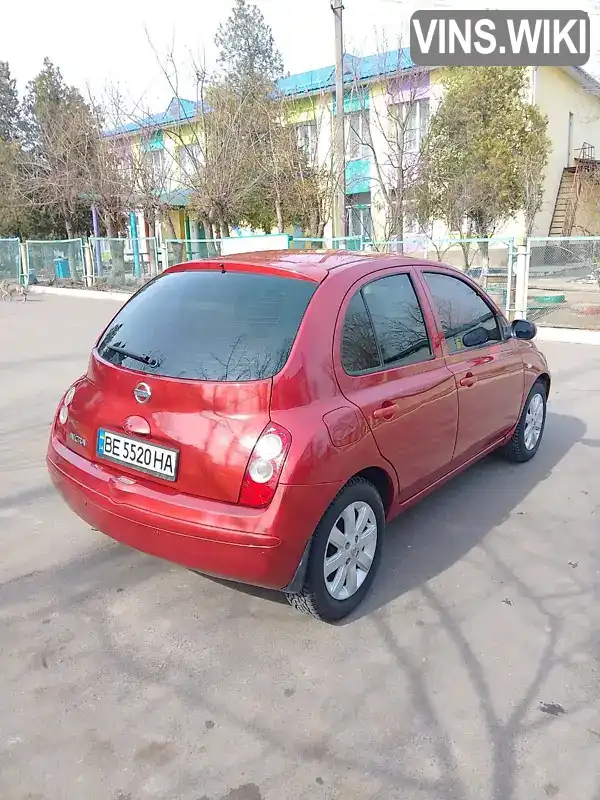 SJNFCAK12U2162040 Nissan Micra 2006 Хетчбек 1.39 л. Фото 2