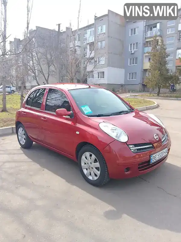 SJNFCAK12U2162040 Nissan Micra 2006 Хетчбек 1.39 л. Фото 5