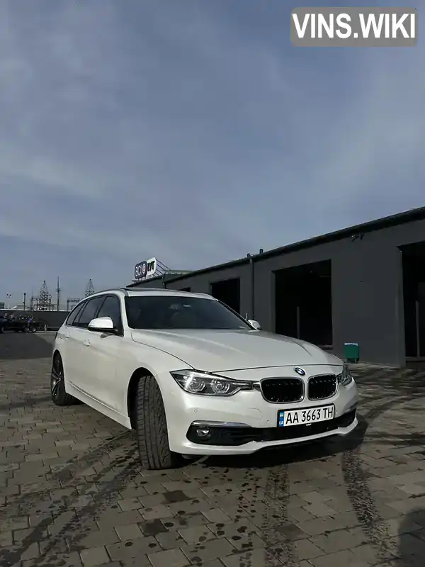 WBA8K3C31HA023732 BMW 3 Series 2017 Універсал 2 л. Фото 1