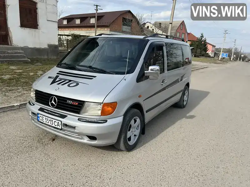 Минивэн Mercedes-Benz Vito 2000 2.2 л. Автомат обл. Черновицкая, Черновцы - Фото 1/21