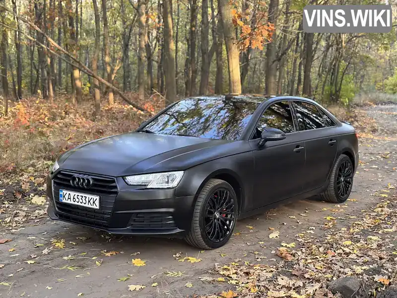 Седан Audi A4 2017 1.98 л. Автомат обл. Київська, Біла Церква - Фото 1/21