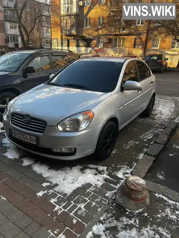 Седан Hyundai Accent 2007 1.4 л. Ручна / Механіка обл. Одеська, Одеса - Фото 1/5