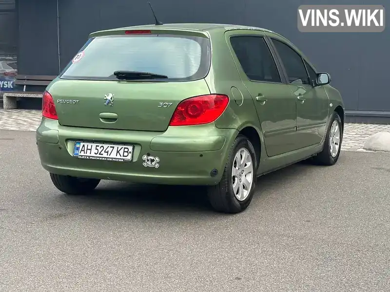 VF33CNFUF84695156 Peugeot 307 2006 Хэтчбек 1.59 л. Фото 2