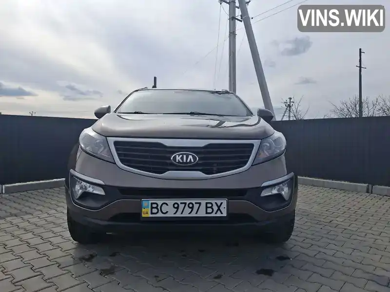 U5YPB815ADL294820 Kia Sportage 2013 Позашляховик / Кросовер 1.69 л. Фото 2