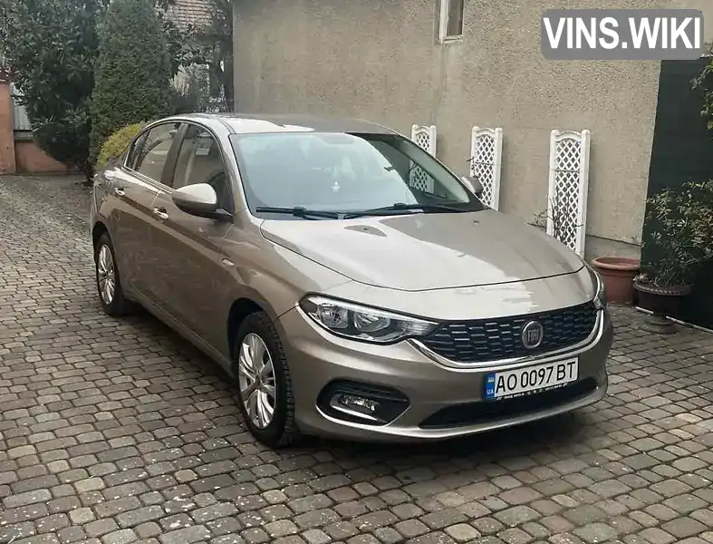 Седан Fiat Tipo 2017 1.37 л. Ручна / Механіка обл. Закарпатська, Ужгород - Фото 1/10