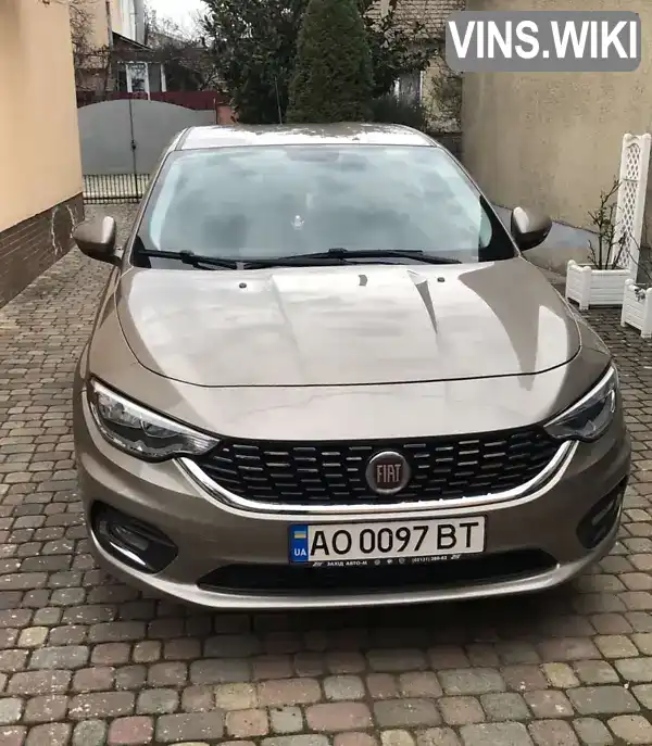 ZFA35600006K35079 Fiat Tipo 2017 Седан 1.37 л. Фото 2