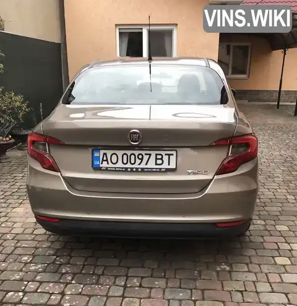 ZFA35600006K35079 Fiat Tipo 2017 Седан 1.37 л. Фото 3