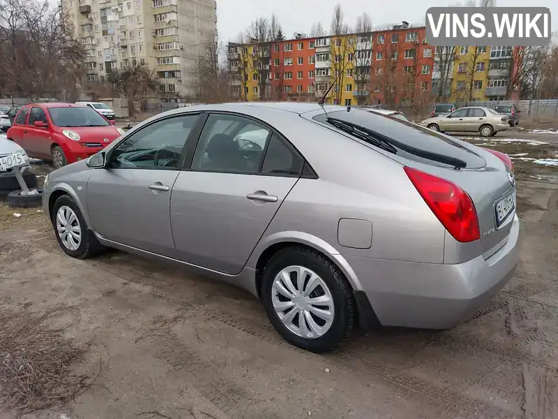 Ліфтбек Nissan Primera 2004 1.6 л. Ручна / Механіка обл. Полтавська, Кременчук - Фото 1/13