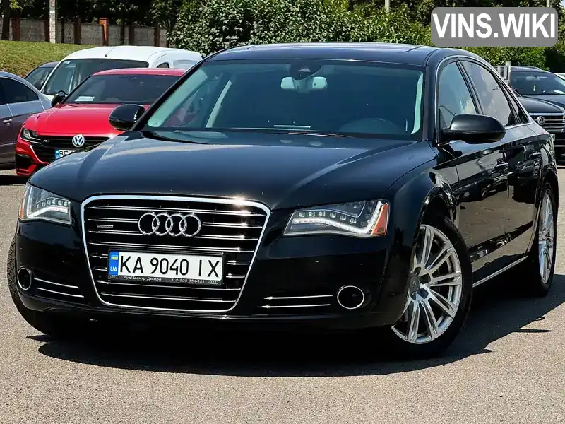 Седан Audi A8 2012 3 л. Автомат обл. Дніпропетровська, Кривий Ріг - Фото 1/21