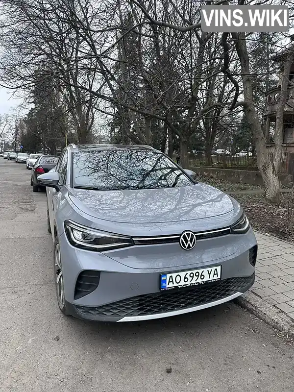 Позашляховик / Кросовер Volkswagen ID.4 2023 null_content л. Автомат обл. Закарпатська, Ужгород - Фото 1/10