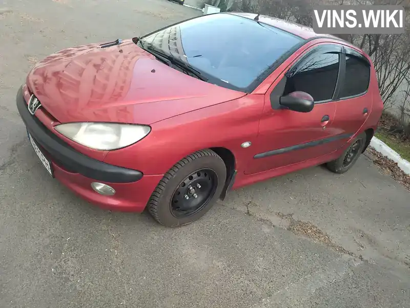 VF32AKFWR42450346 Peugeot 206 2002 Хетчбек 1.4 л. Фото 1