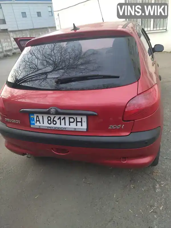 VF32AKFWR42450346 Peugeot 206 2002 Хетчбек 1.4 л. Фото 6