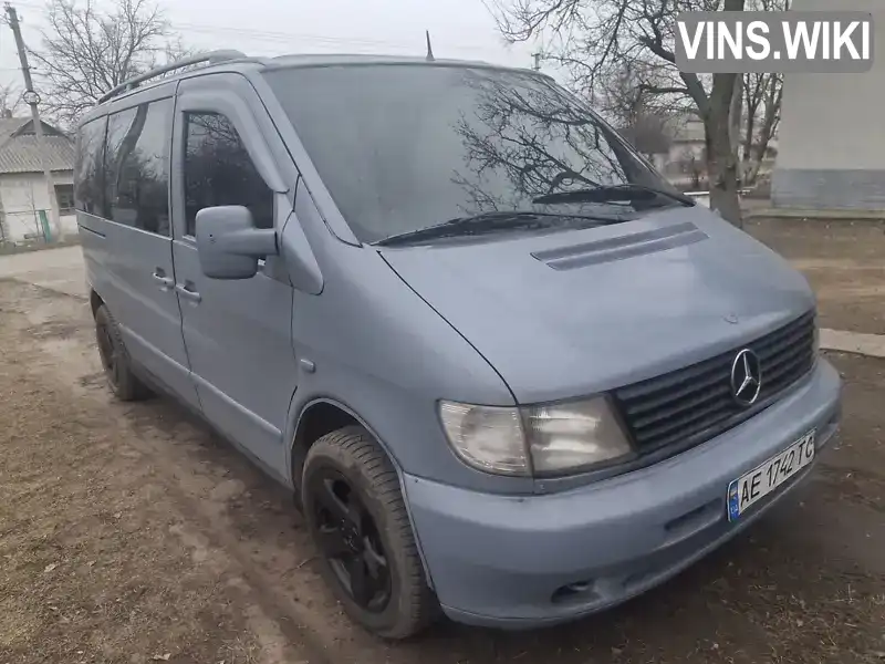 Мінівен Mercedes-Benz Vito 1998 2.3 л. Ручна / Механіка обл. Кіровоградська, Благовіщенське (Ульяновка) - Фото 1/6