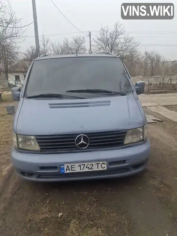 VSA63807413169874 Mercedes-Benz Vito 1998 Минивэн 2.3 л. Фото 2