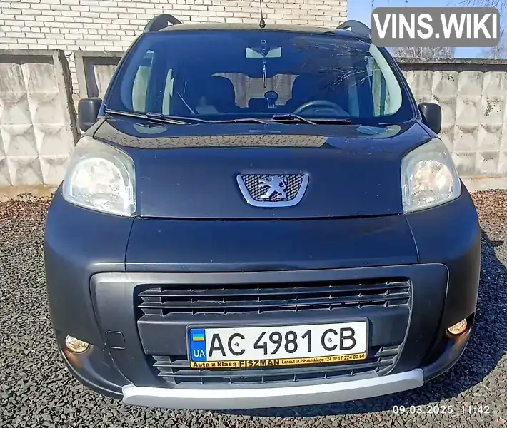 VF3AJFHZ0A8077002 Peugeot Bipper 2010 Мінівен  Фото 2