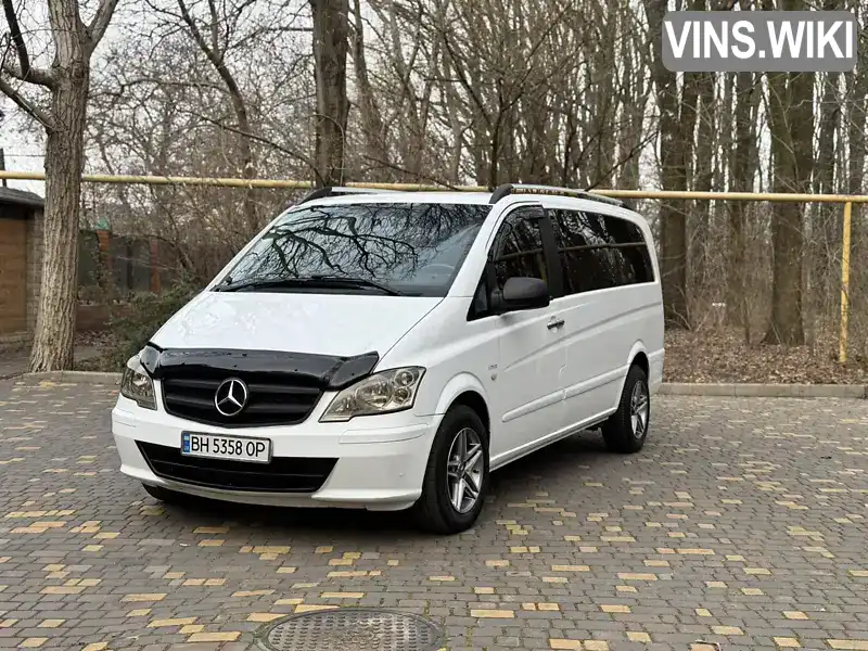 Мінівен Mercedes-Benz Vito 2014 2.2 л. Ручна / Механіка обл. Одеська, Одеса - Фото 1/21