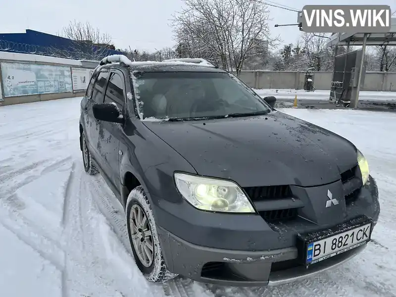 Позашляховик / Кросовер Mitsubishi Outlander 2008 2 л. Ручна / Механіка обл. Полтавська, Полтава - Фото 1/7