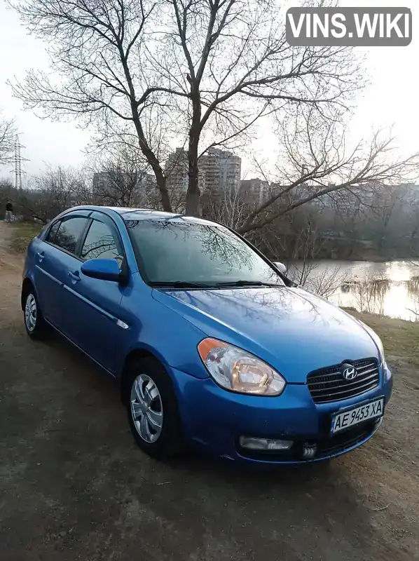 Седан Hyundai Accent 2008 1.6 л. Ручная / Механика обл. Днепропетровская, Днепр (Днепропетровск) - Фото 1/16