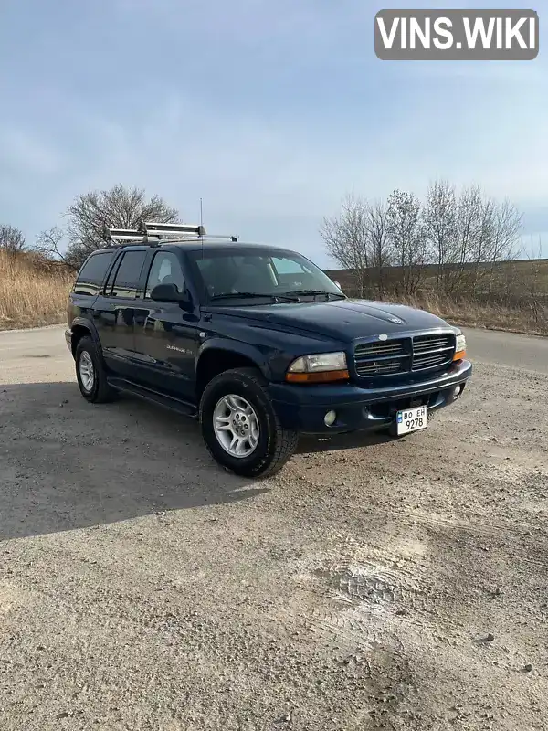 Внедорожник / Кроссовер Dodge Durango 2002 5.9 л. Автомат обл. Тернопольская, Тернополь - Фото 1/21