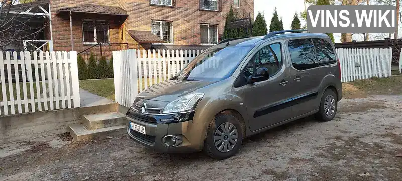 Мінівен Citroen Berlingo 2012 1.56 л. Автомат обл. Київська, Ірпінь - Фото 1/8