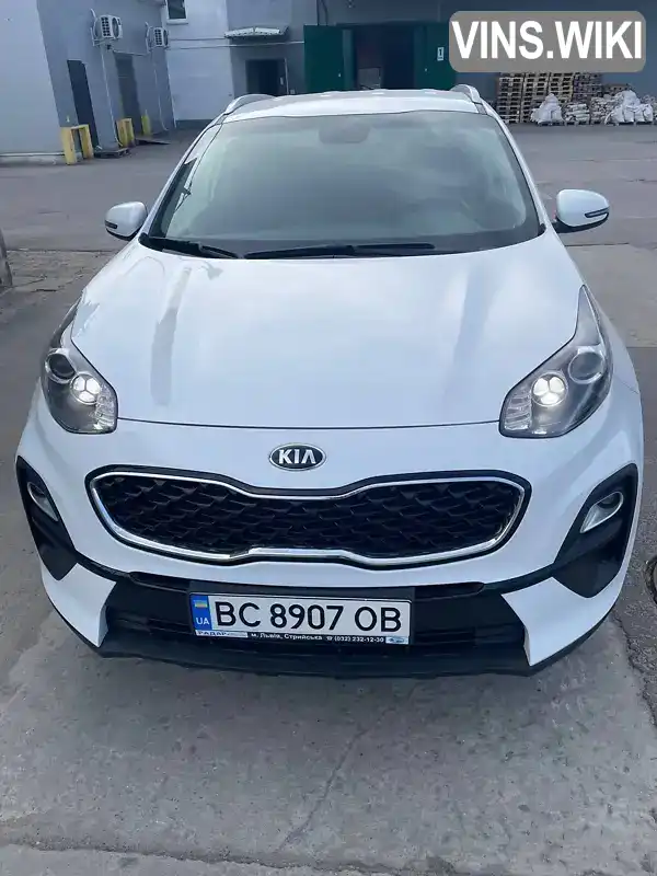 U5YPG814BML144515 Kia Sportage 2021 Внедорожник / Кроссовер 1.59 л. Фото 2