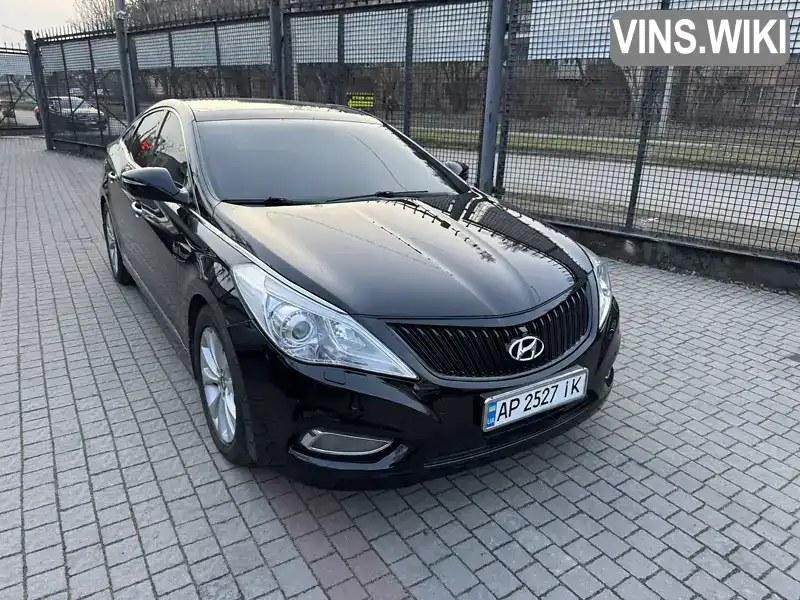 Седан Hyundai Grandeur 2012 3 л. Автомат обл. Запорізька, Запоріжжя - Фото 1/21