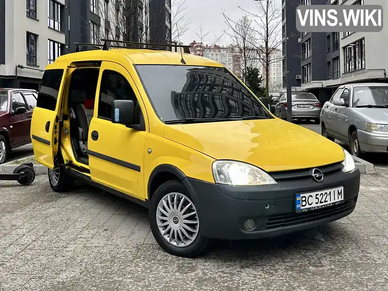 Мінівен Opel Combo 2003 1.3 л. обл. Івано-Франківська, Івано-Франківськ - Фото 1/21