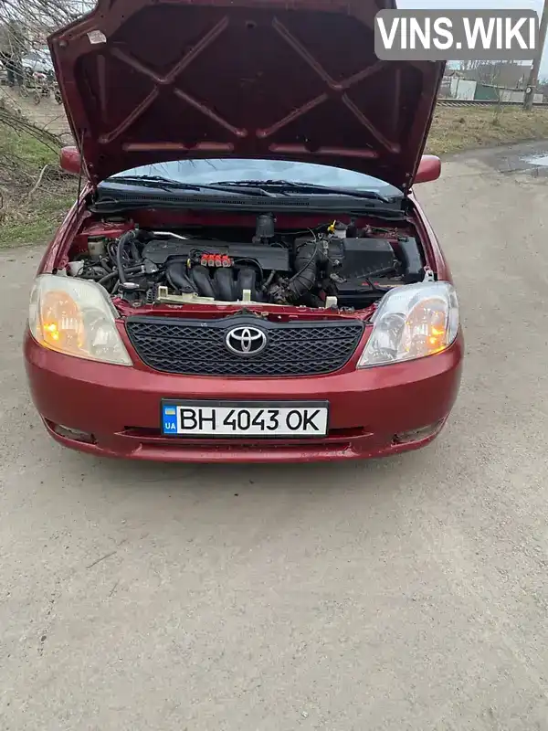 1NXBR32E53Z168587 Toyota Corolla 2003 Седан 1.8 л. Фото 1