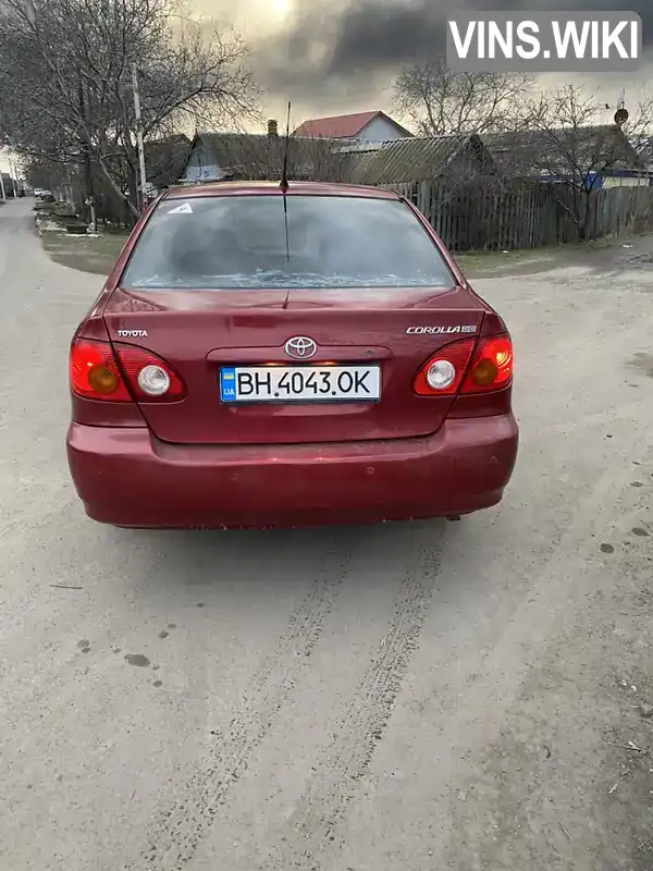 1NXBR32E53Z168587 Toyota Corolla 2003 Седан 1.8 л. Фото 7