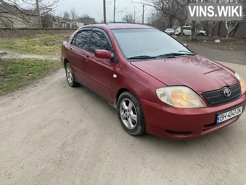 1NXBR32E53Z168587 Toyota Corolla 2003 Седан 1.8 л. Фото 9