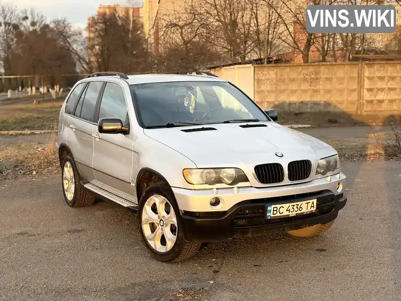 Позашляховик / Кросовер BMW X5 2002 3 л. Автомат обл. Львівська, Червоноград - Фото 1/21