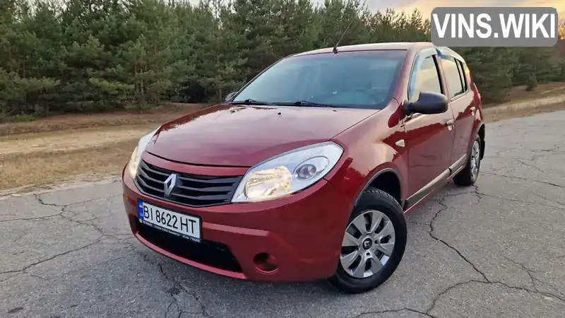 Хэтчбек Renault Sandero 2012 1.6 л. Ручная / Механика обл. Полтавская, Кременчуг - Фото 1/21