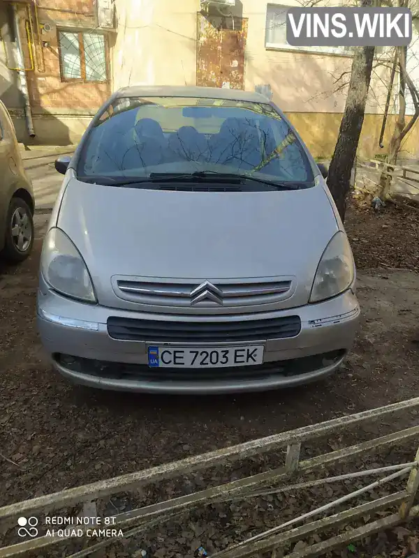 Мінівен Citroen Xsara Picasso 2002 2 л. Ручна / Механіка обл. Чернівецька, Чернівці - Фото 1/6