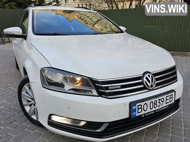 Універсал Volkswagen Passat 2011 1.6 л. Ручна / Механіка обл. Тернопільська, Тернопіль - Фото 1/21