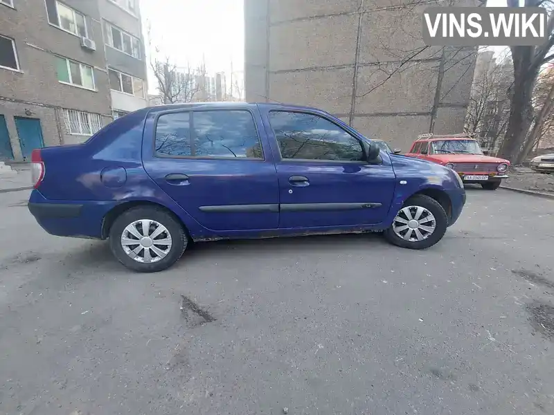 VF1LB17C532794386 Renault Clio 2005 Седан 1.4 л. Фото 2