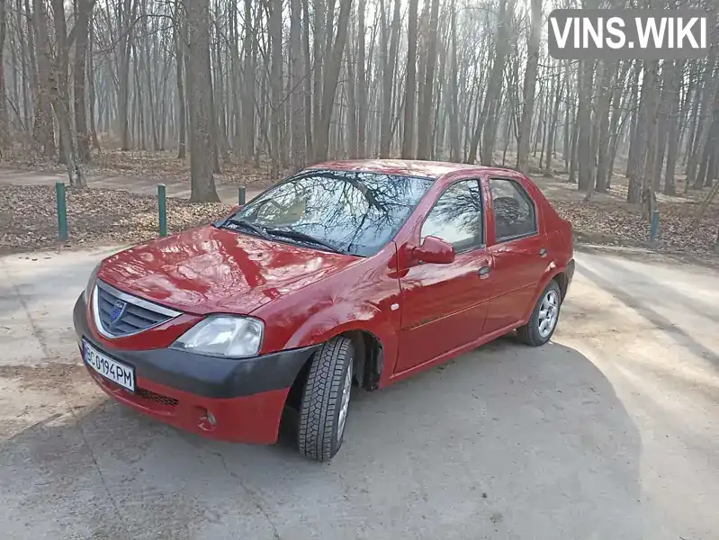 Седан Dacia Logan 2007 1.39 л. Ручна / Механіка обл. Львівська, Львів - Фото 1/21