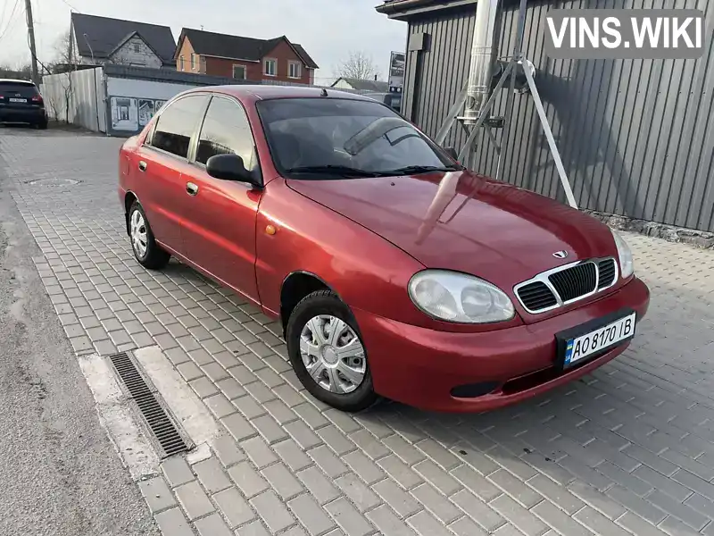 Седан Daewoo Lanos 2008 1.5 л. Ручна / Механіка обл. Закарпатська, Хуст - Фото 1/14