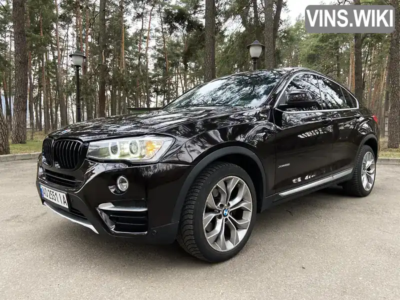 5UXXW3C51G0R21688 BMW X4 2015 Позашляховик / Кросовер 2 л. Фото 1