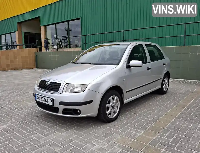 Хэтчбек Skoda Fabia 2006 1.39 л. Ручная / Механика обл. Закарпатская, Мукачево - Фото 1/21